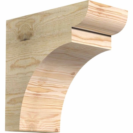 Ekena Millwork Yorktown Rough Sawn Rafter Tail, Douglas Fir, 6"W x 12"H x 12"L RFT06X12X12YOR00RDF